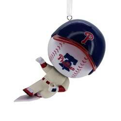 Item 333646 thumbnail Philadelphia Phillies Sliding Buddy Ornament
