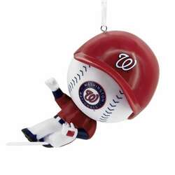 Item 333649 thumbnail Washington Nationals Sliding Buddy Ornament