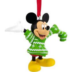 Item 333920 thumbnail Big Sweater Mickey Ornament