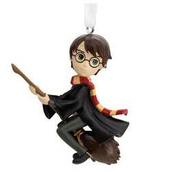 Item 333931 thumbnail Harry Potter Riding Broom Ornament
