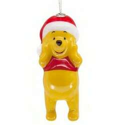 Item 333946 thumbnail Winnie The Pooh In Santa Hat Ornament