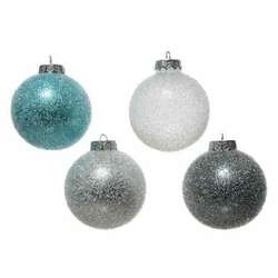 Item 360018 Ice Finish Ball Ornament