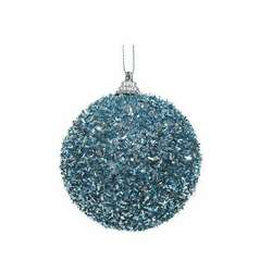 Item 360169 Steel Blue Ball Ornament