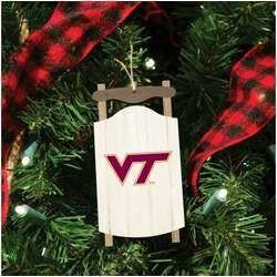 Item 364610 thumbnail Va Tech Sled Ornament