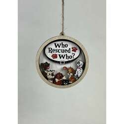 Thumbnail 4 Layer Dog Rescue Ornament