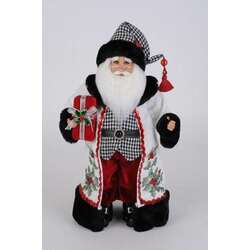 Item 403054 thumbnail Holly Berry Santa Figure