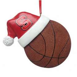 Item 416275 thumbnail North Carolina State University Wolfpack Basketball Ornament
