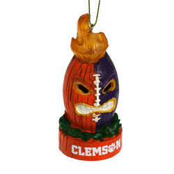 Item 420431 thumbnail Clemson University Tigers Lit Team Tiki Ball Ornament