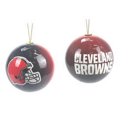 Item 421049 thumbnail Cleveland Browns Ball Ornament