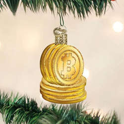 Item 425045 Bitcoin Ornament