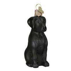 Item 425060 thumbnail Black Labrador Retriever Ornament