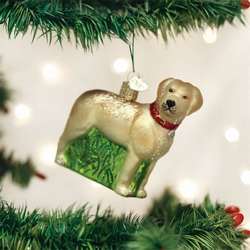Item 425153 thumbnail Standing Yellow Labrador Retriever Ornament