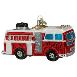 Item 425166 Fire Truck Ornament