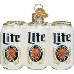 Item 425299 thumbnail Miller Lite Six Pack Ornament