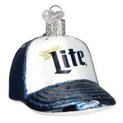 Item 425337 thumbnail Miller Lite Baseball Cap Ornament