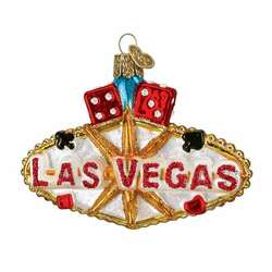 Item 425350 Las Vegas Sign Ornament