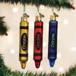 Item 425387 Crayon Ornament