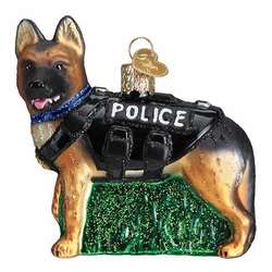 Item 425527 K-9 Dog Ornament