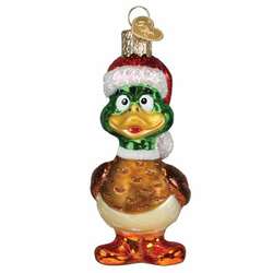 Item 425657 thumbnail Silly Santa Duck Ornament