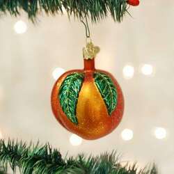 Item 425702 thumbnail Peach Ornament