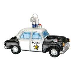 Item 425707 Police Car Ornament