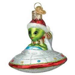 Item 425739 Christmas UFO Ornament