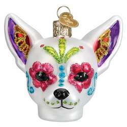 Thumbnail Dia De Los Muertos Dog Ornament