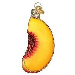 Item 426257 thumbnail Peach Slice Ornament