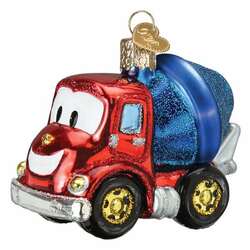 Item 426446 thumbnail Cheerful Cement Truck Ornament