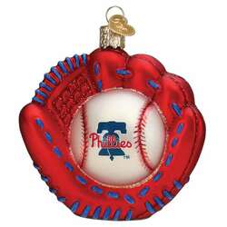 Item 426542 thumbnail Philadelphia Phillies Baseball Mitt Ornament