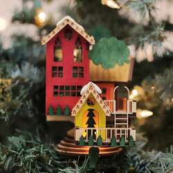 Item 426592 thumbnail Christmas Tree House Ornament
