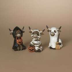 Item 431011 thumbnail Halloween Highland Cow Figure