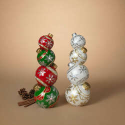 Item 431072 thumbnail Lighted Stack Of Ornamentaments
