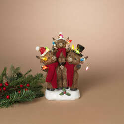 Item 431158 thumbnail Lighted Holiday Highland Cow Family