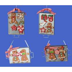 Item 431167 thumbnail Gingerbread/Sugar Cookies On Baking Sheet Ornament