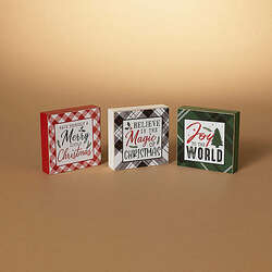 Item 431426 thumbnail Wood Holiday Block