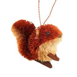 Item 440017 RED SQUIRREL ORNAMENT