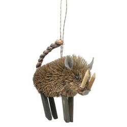 Item 440021 Wild Boar Ornament
