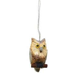 Item 440068 thumbnail GREY LONG EARED OWL ORNAMENT