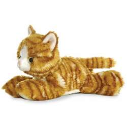 Item 451210 Molly Orange Tabby Cat Flopsie