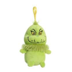 Item 451420 Squishy Grinch Clip-on
