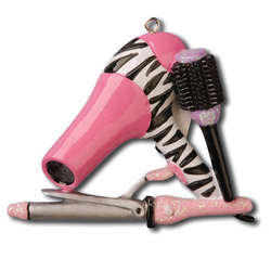 Item 459002 Blow Dryer Ornament