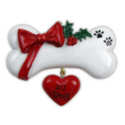 Thumbnail Dog Bone Ornament