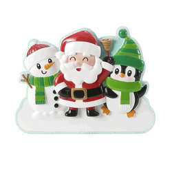 Item 459039 Cute Christmas Characters Family Of 3 Ornament