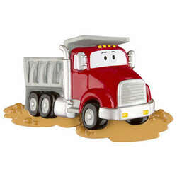 Item 459138 thumbnail Dump Truck Ornament