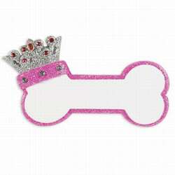 Thumbnail Princess Dog Bone Ornament