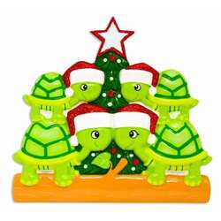 Item 459373 Turtle Family of 4 Ornament