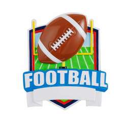 Item 459644 thumbnail Football Ornament