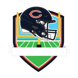 Item 459696 thumbnail Chicago Bears Shield Ornament