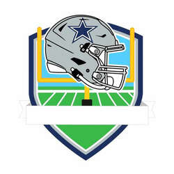 Item 459699 thumbnail Dallas Cowboys Shield Ornament